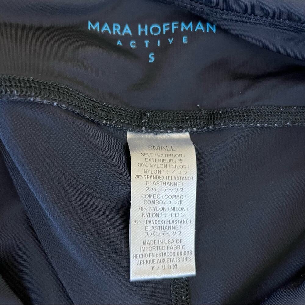 Mara Hoffman Active Black Pattern Leggings - image 8